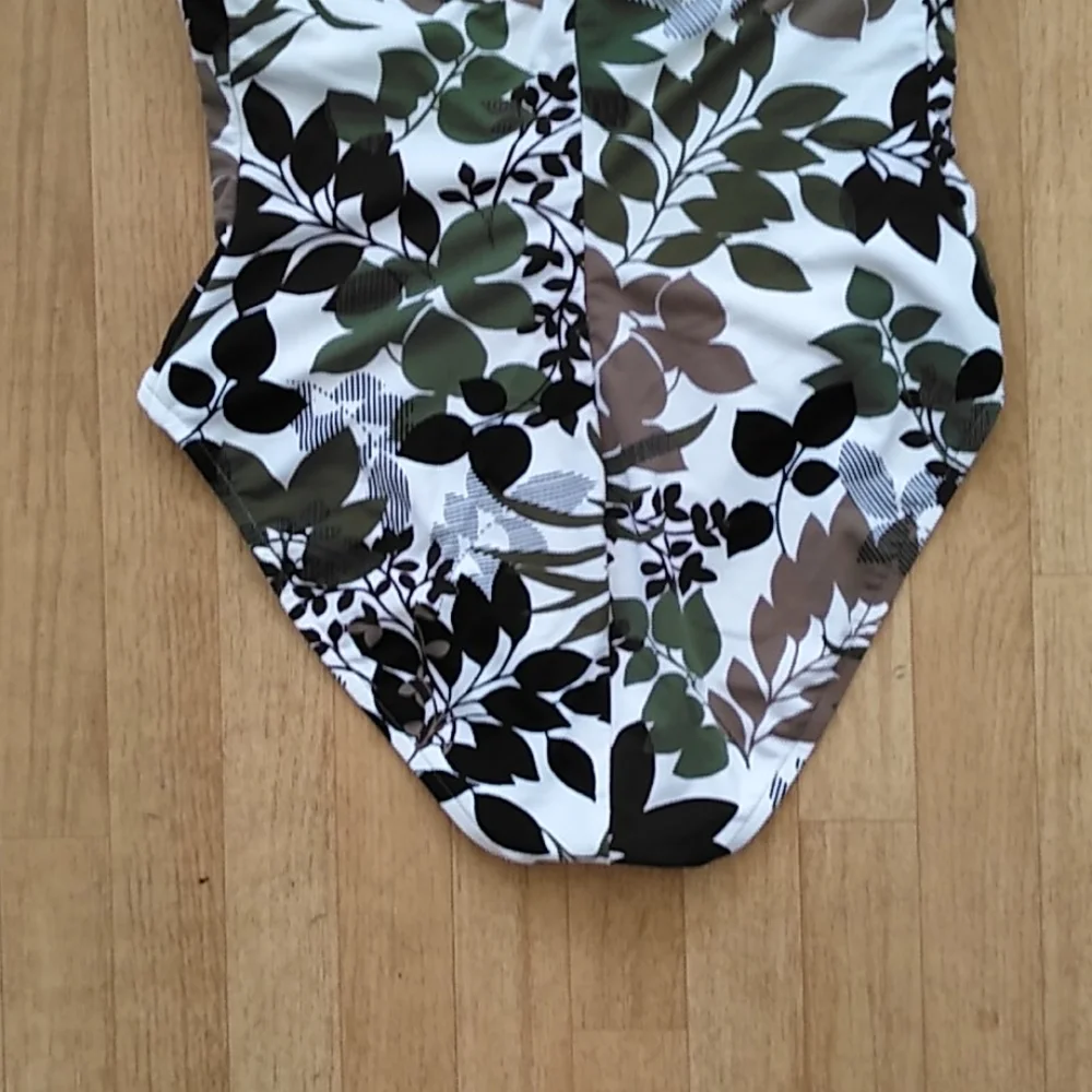 Tropical‎ halter top one piece